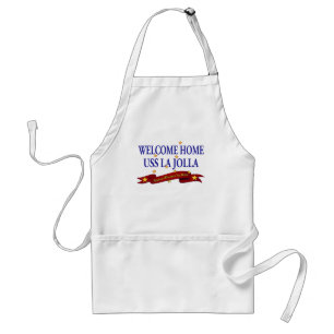 Welcome Home USS La Jolla Standard Apron
