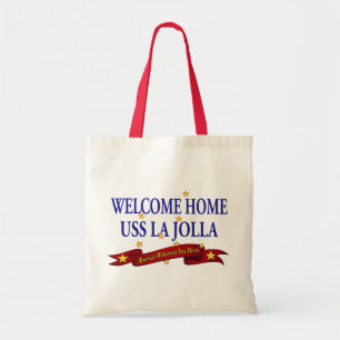 Welcome Home USS La Jolla Tote Bag