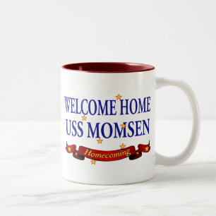 Welcome Home USS Momsen Two-Tone Coffee Mug