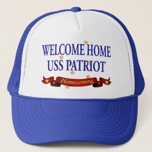 Welcome Home USS Patriot Trucker Hat