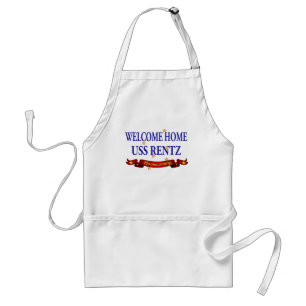 Welcome Home USS Rentz Standard Apron