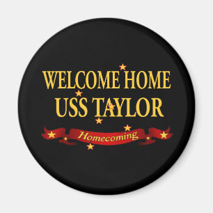 Welcome Home USS Taylor Magnet