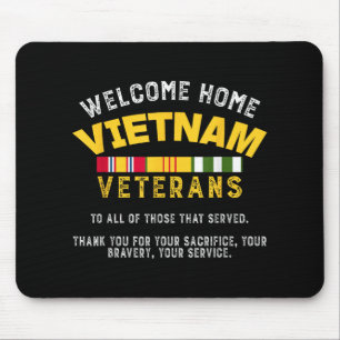 Welcome Home Vietnam Veterans - Old Man Vietnam Ve Mouse Mat