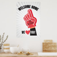 Welcome Homeb Returned Missionary Poster
