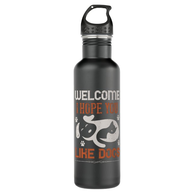 Welcome i hope you like Dogs 710 Ml Water Bottle (Front)