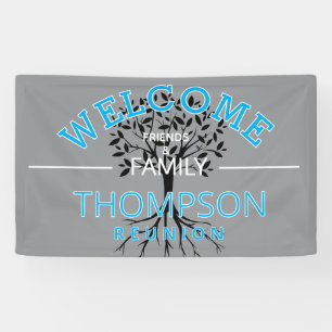 Welcome! Inviting Family reunion banner