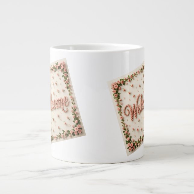 Welcome Large Coffee Mug (Front)