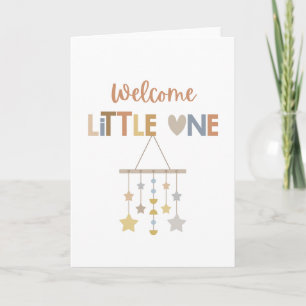 Welcome Little One Baby Card