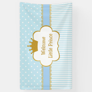 Welcome Little Prince- Baby boy Banner