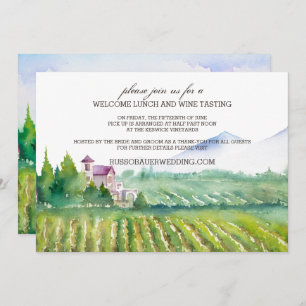 Welcome Lunch & Wine Tasting Invite