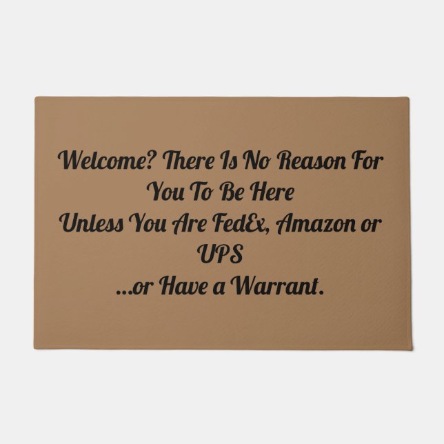 Welcome? Mat (Front)