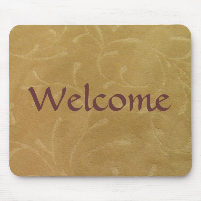 Welcome Mat Mouse Mat (Front)