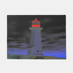 Welcome Mat Peggy's Cove Lighthouse Door Mat
