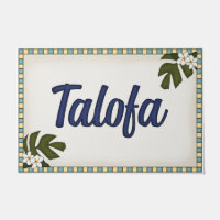 Welcome Mat ~ Talofa ~ Samoan