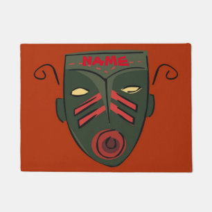 Welcome Mat, Tiki Bar, edit text Doormat