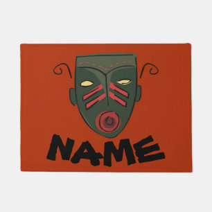 Welcome Mat, Tiki Bar, edit text Doormat