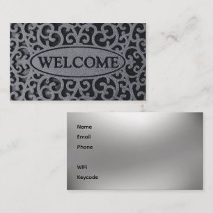 Welcome Mat Vacation Rentals Business Card