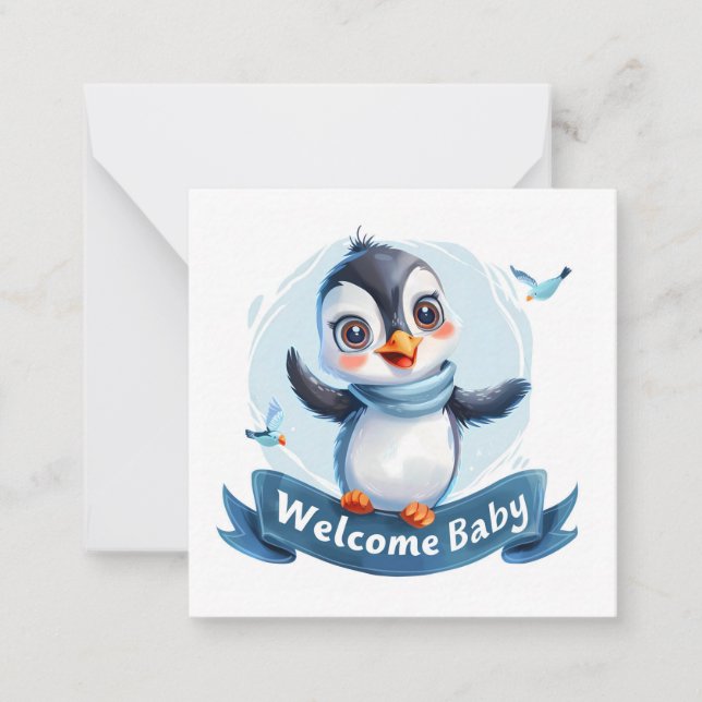 Welcome New Baby Card (Front)