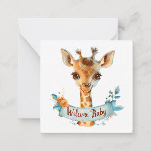 Welcome New Baby Card