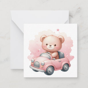 Welcome New Baby Girl Card