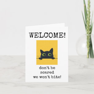 Welcome New Employee, Funny Card