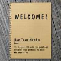 Welcome New Team Member Funny Definition