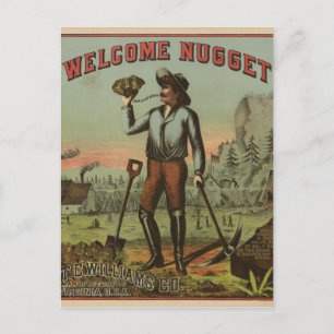 Welcome Nugget Postcard