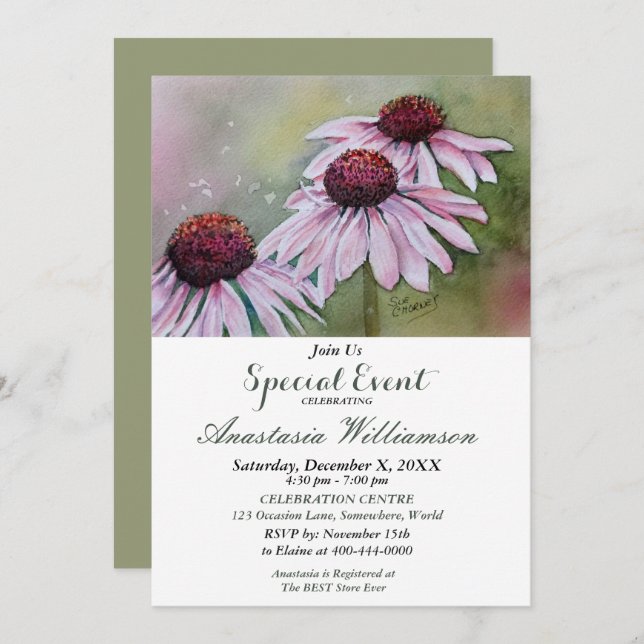 WELCOME PARTY EVENT INVITE (Front/Back)