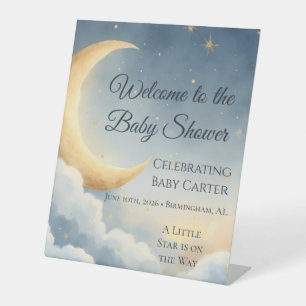 Welcome Pedestal Sign– A Little Star Collection Pedestal Sign