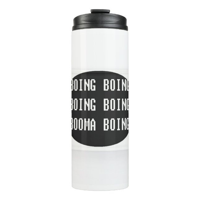 Welcome people design thermal tumbler (Front)
