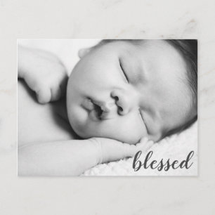 Welcome photo newborn baby arrival template