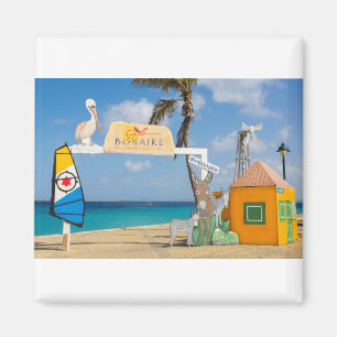 Welcome photo spot at sea in Bonaire.JPG Magnet