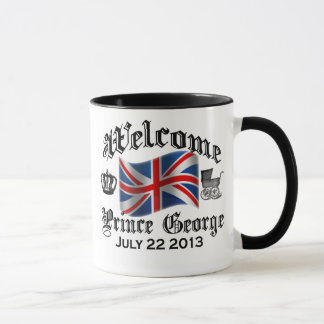 Welcome Prince George July 22 Mug