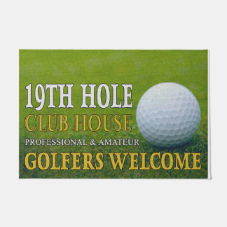 Welcome Professional & Amateur Golfers Doormat