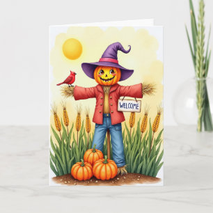 Welcome Pumpkin Pal Card
