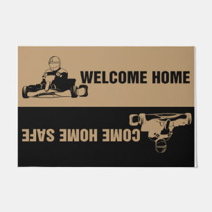 Welcome Race Mat, Custom Man doormat