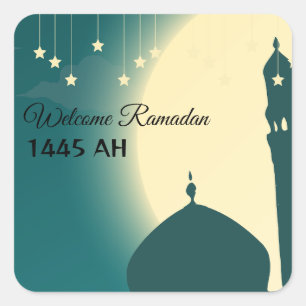 Welcome Ramadan Square Sticker