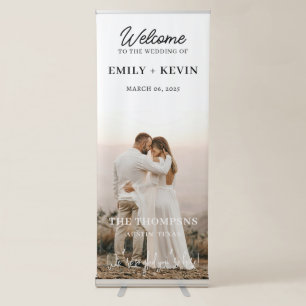Welcome Romantic Style, Roll up banner