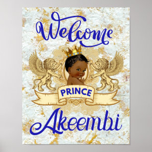 Welcome Royal African Prince Poster