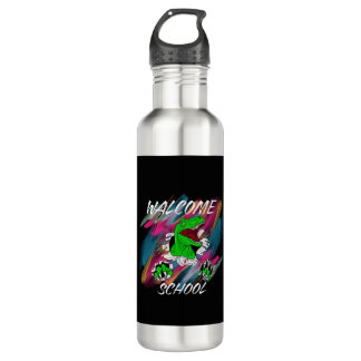 WELCOME SCHOOL WELCOME  BACK TO SCHOOL  710 ML WATER BOTTLE