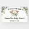 Welcome Sign Baby Shower Forest Animals Banner