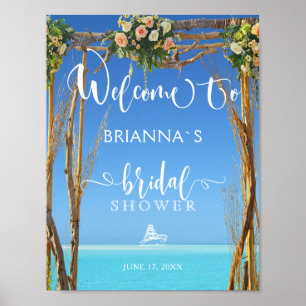 Welcome Sign   Floral Wedding Gate Bridal Shower