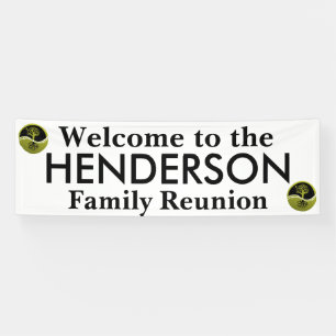 Welcome Sign for Family Reunion - Customisable