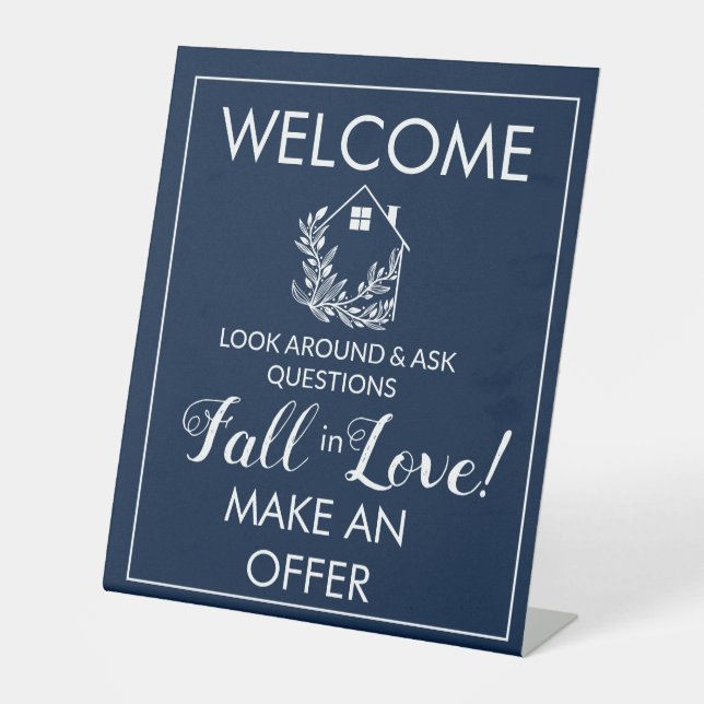 welcome sign in Real Estate Sign, Real Estate (Front)