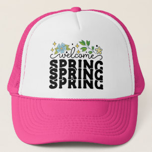 Welcome Spring-68217 Trucker Hat