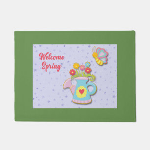 Welcome Spring Doormat