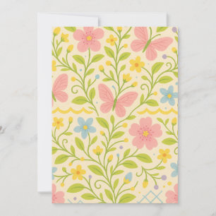 Welcome Spring Holiday Card