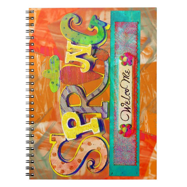 Welcome Spring Notebook (Front)