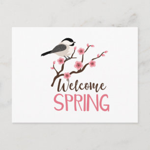 Welcome Spring Postcard