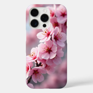 Welcome Spring with Cherry Blossom iPhone 16 Pro Case